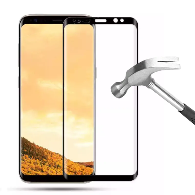 Защитное стекло для Samsung S8 Plus закаленное изогнутая Galaxy S6 S7 Edge S9 Защитная пленка