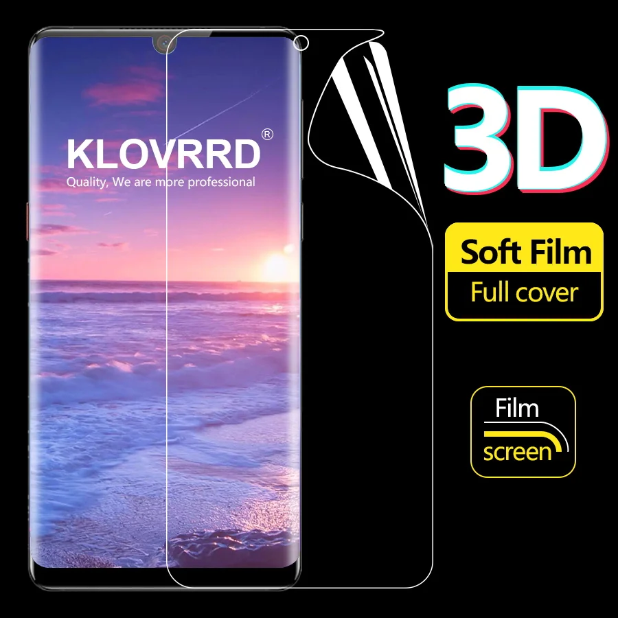 KLOVRRD мягкая ТПУ Силиконовая Защитная пленка на весь экран или Nubia Z17 Z18 Mini S