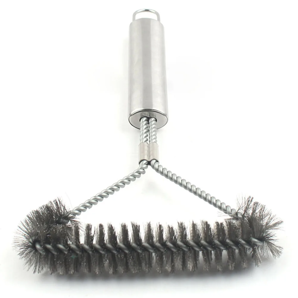 Барбекю гриль Чистящая Щетка для угля газа Электрический и инфракрасный ручка из