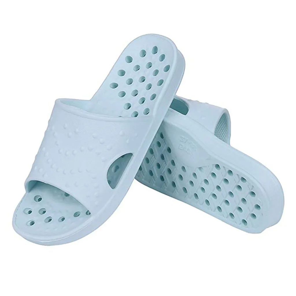 Домашние Тапочки женская обувь женские сандалии для душа быстросохнущие