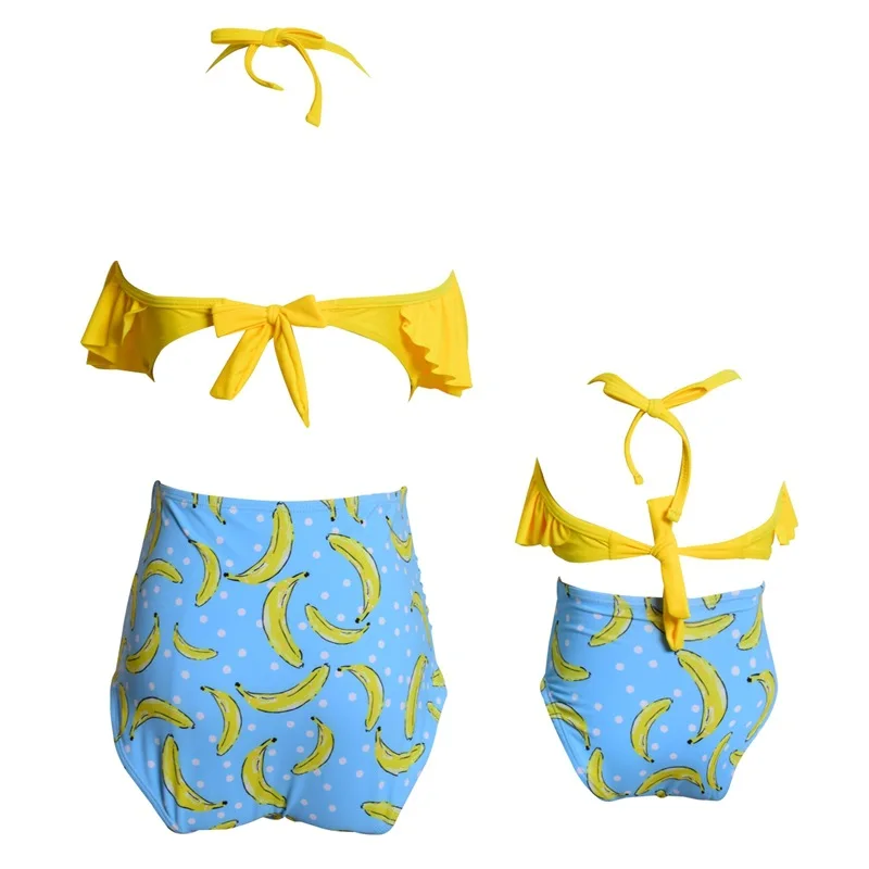 Бикини 2019 новый наряд для родителей и ребенка костюм из двух предметов