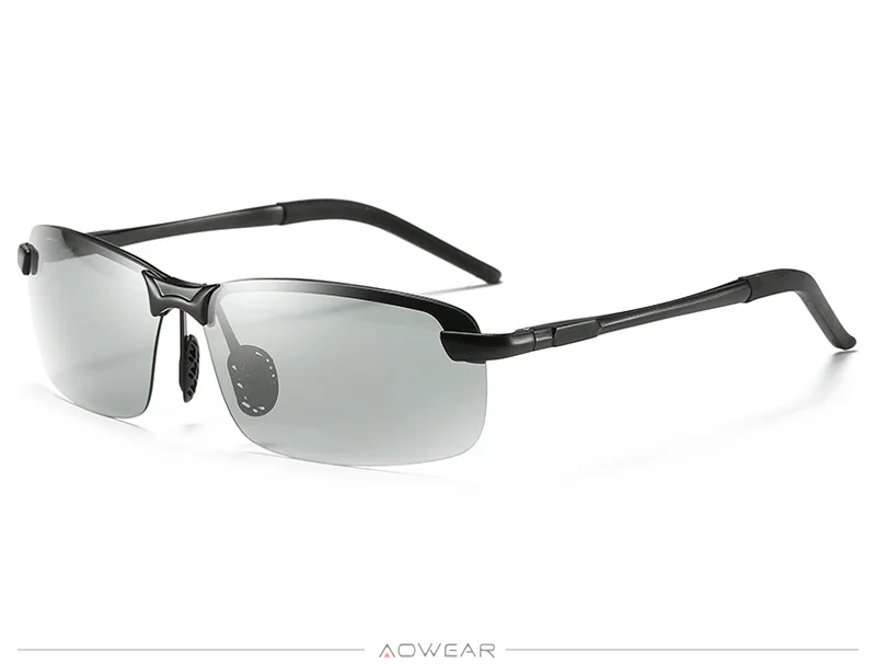 AOWEAR, фотохромные солнцезащитные очки, мужские поляризационные HD очки-хамелеоны, очки для дневного и ночного вождения, солнцезащитные очки gafas de so