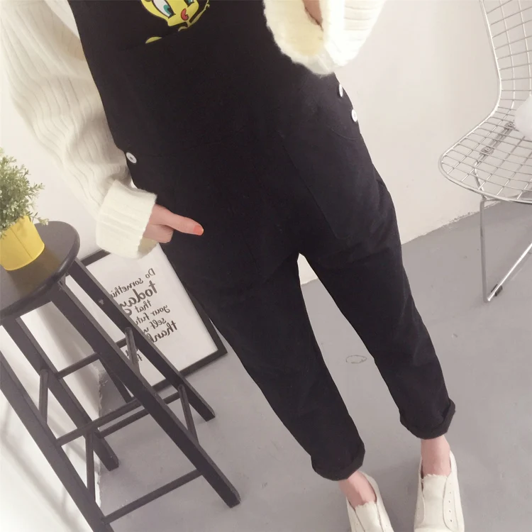 Новые модные женские комбинезоны Kawaii С мультяшным принтом, женский комбинезон с карманами, женский комбинезон ярких цветов, студенческий стиль, женские комбинезоны