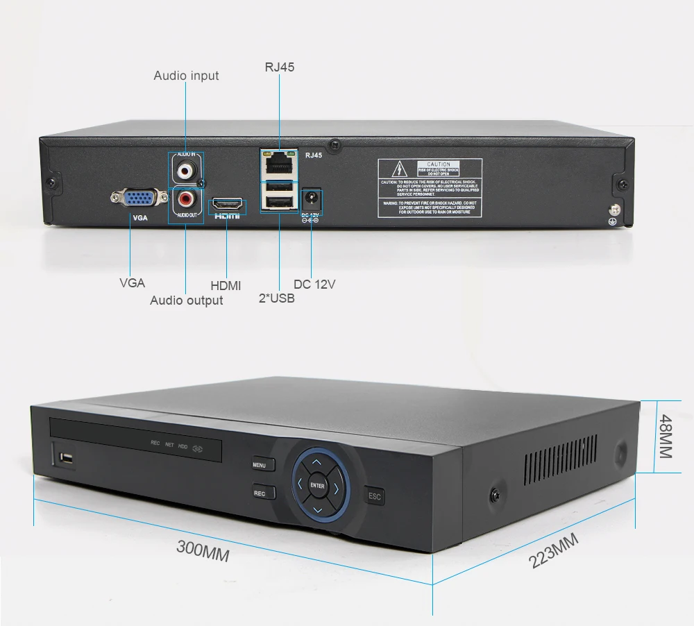 H.265 32Ch NVR 1080P или 25Ch 5MP или 8CH 8MP NVR ONVIF сетевой рекордер поддержка безопасности IP камера 2x HDD XMeye P2P просмотр приложения