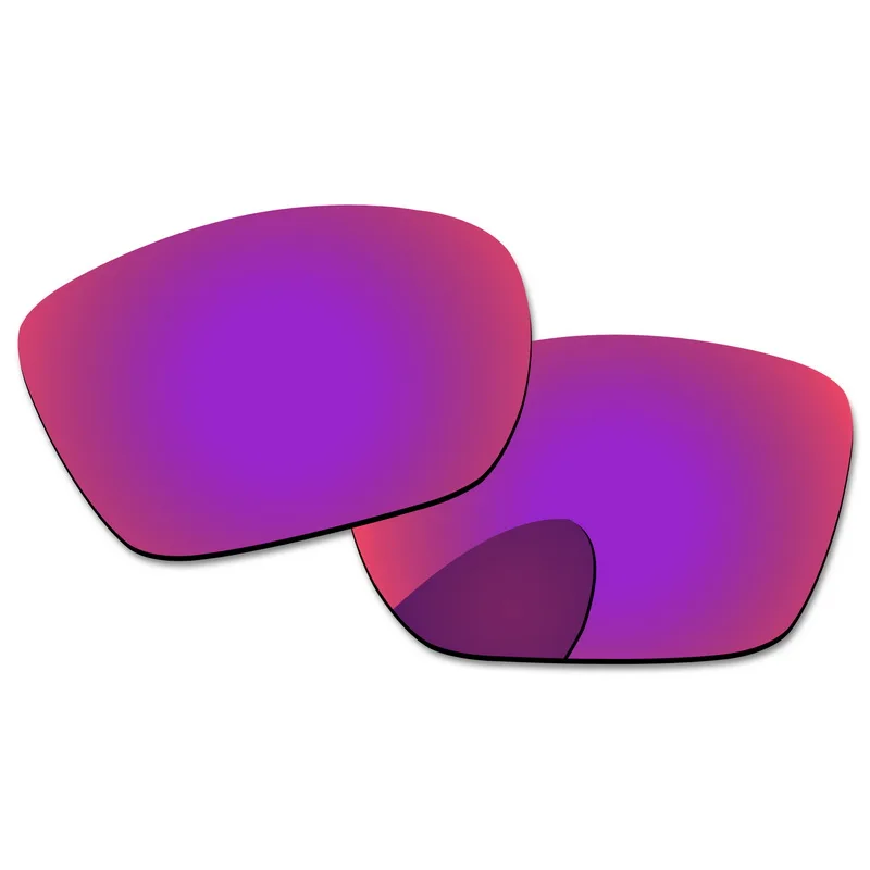 Purple Red Замена линз PapaViva для аутентичных Twoface XL OO9350 солнцезащитные очки поляризованные-несколько вариантов - Цвет линз: Purple Red