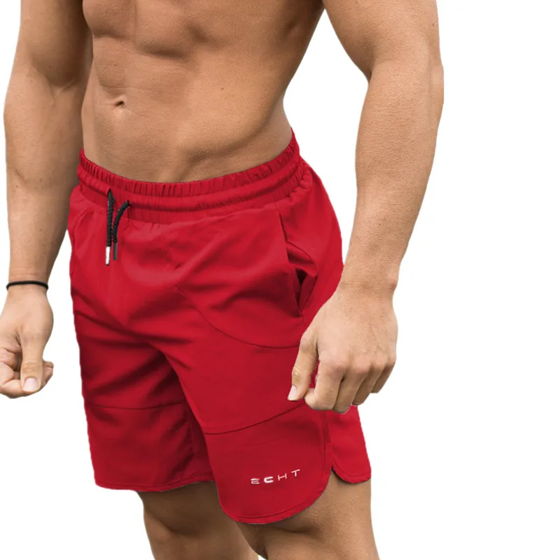 

New fashionable men's fitness shorts walking exercise jogging shorts quick dry shorts men's leisure beach brand sport pants