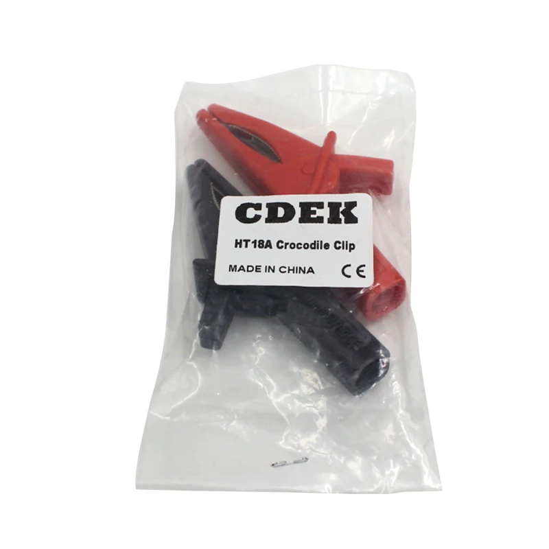 CDEK HT18A 2 шт. Большой дельфин/Gator для осциллографа красный+ черный осциллограф вспомогательное оборудование