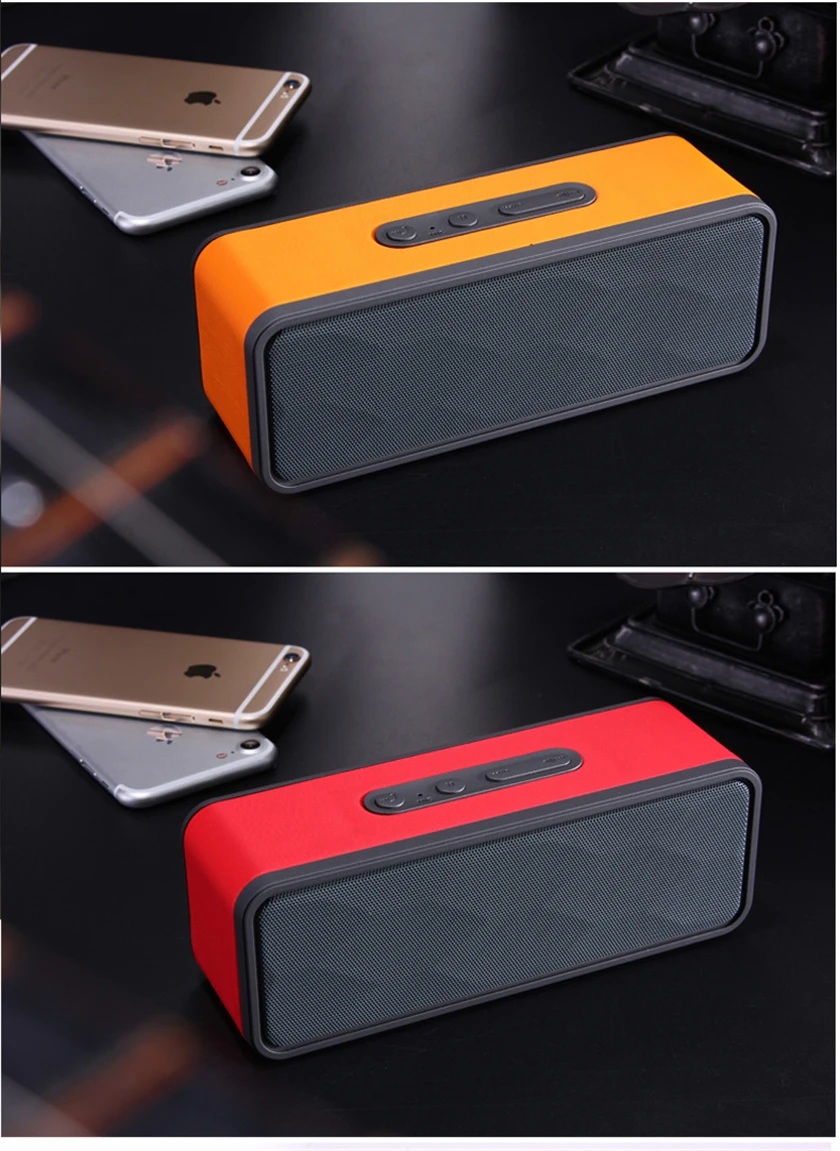 Беспроводной Bluetooth динамик портативный высокой мощности сабвуфер Bluetooth Hands Free FM радио и TF карта мини-динамик s звуковая коробка