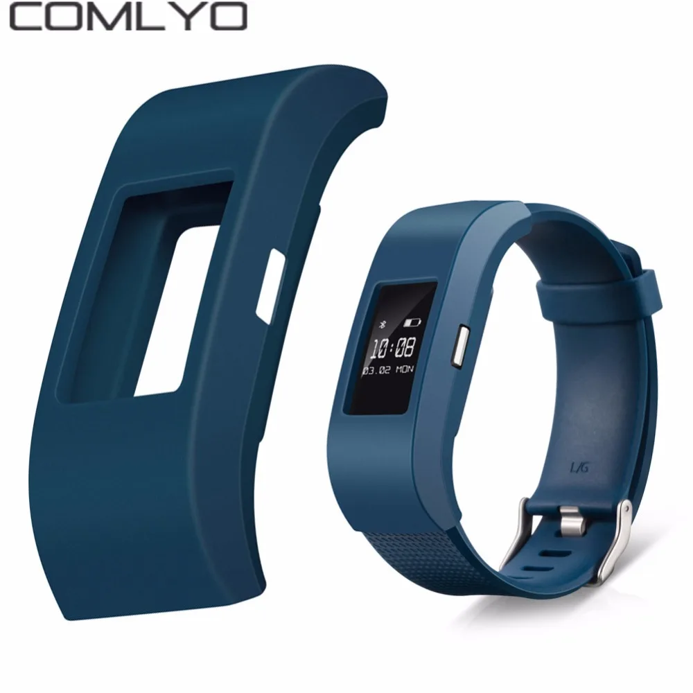 Screen Protector Film Frame For Fitbit Charge 2 Watch Cover Silicone Shell Bracelet Cases for Charge2 Protective Case | Электроника