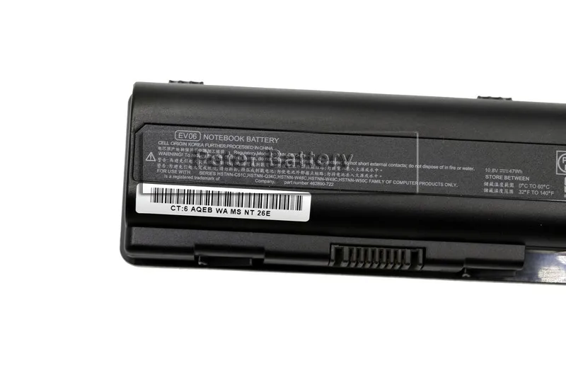 JIGU оригинальный ноутбук Батарея для HP G50 200 G60 100 300 400 500 G70 HDX X16 1000|battery for hp|laptop battery