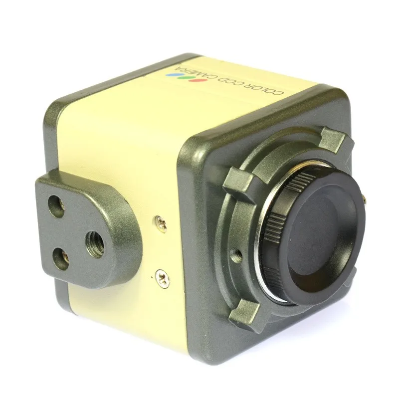 800TVL 1/" CCD цифровой промышленный микроскоп камера набор CS& C-Mount объектив поддержка BNC цветной видео выход F SMD BGA пайка PCB