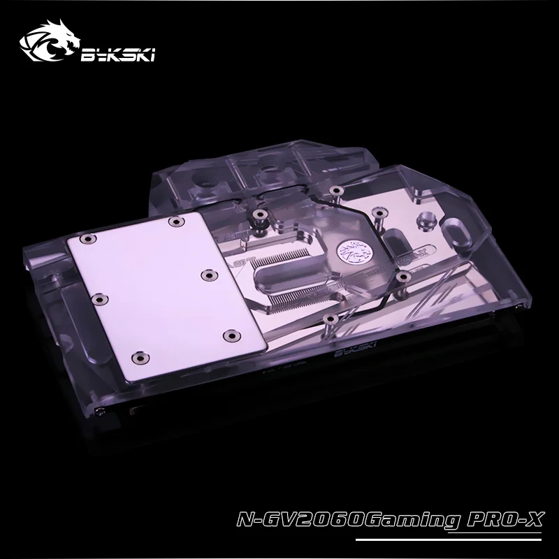 BYKSKI полное покрытие графическая карта блок использовать для Gigabyte RTX2060 Gaming OC PRO 6G Rev 2,0/GTX 1660Ti Windforce OC 6 GB/RGB светильник