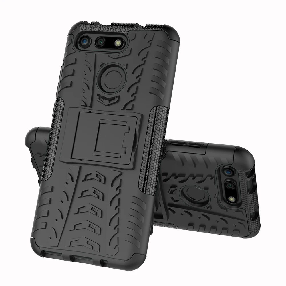 Армированный чехол для Honor V20 Huawei 6 4 дюйма повышенной прочности гибридная броня