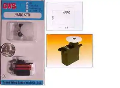 GWS Naro Std Sub Micro Servo 8 граммов 0 09 сек./60 14 унций. | Игрушки и хобби