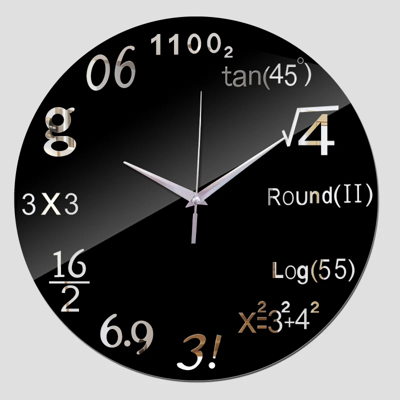  new acrylic 3d wall clock diy clocks reloj de pared modern stickers Quartz watch design large decorative Living Room | Дом и сад