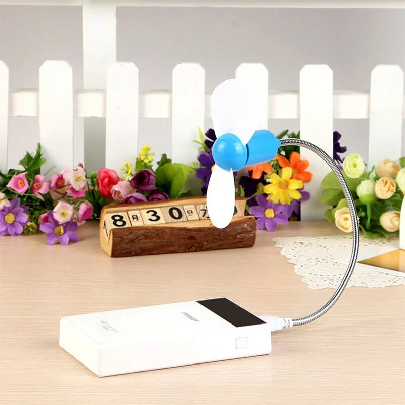 Гибкая Silent USB Mini Cooling мягкий лист Малый змея Вентилятор Cooler для Мощность банк руки