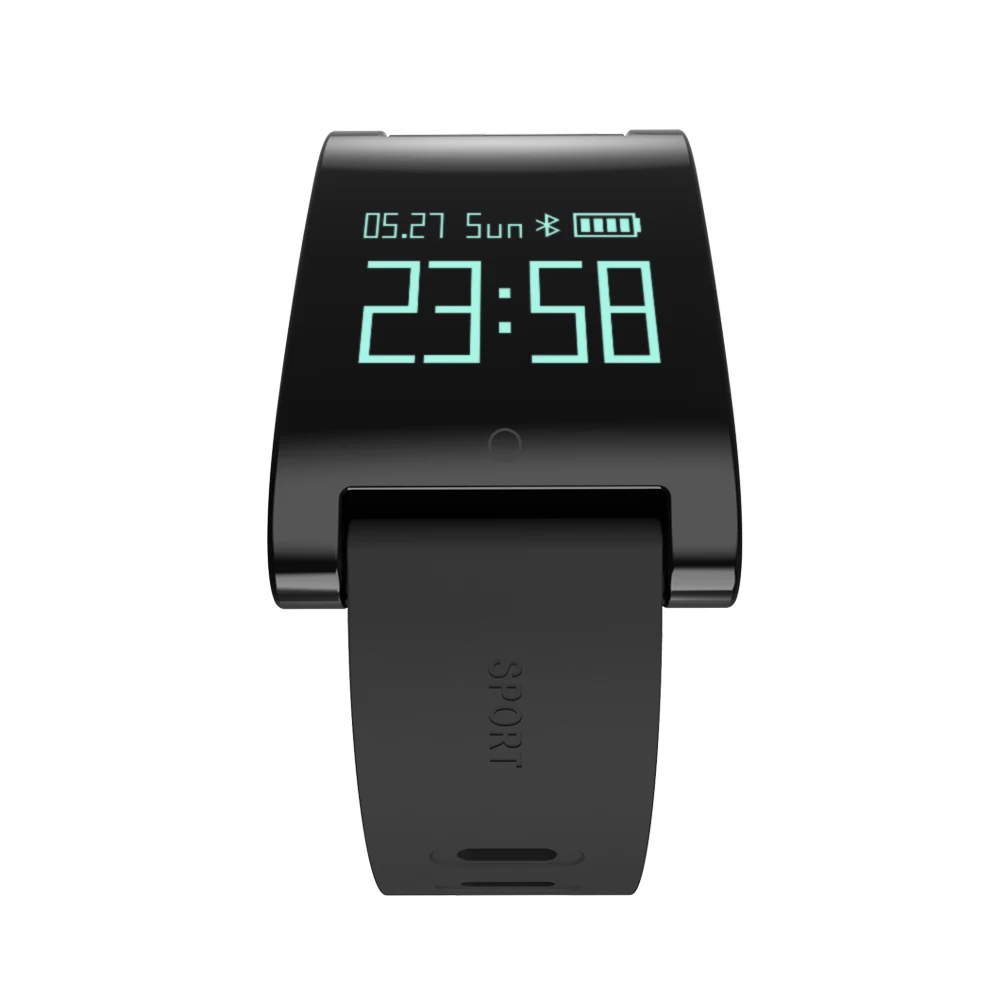 EnohpLX DM68 Heart Rate Smart Watch With Blood Pressure Monitor Fitness Tracker Smartwatch Waterproof IP67 Connect Apple Android |