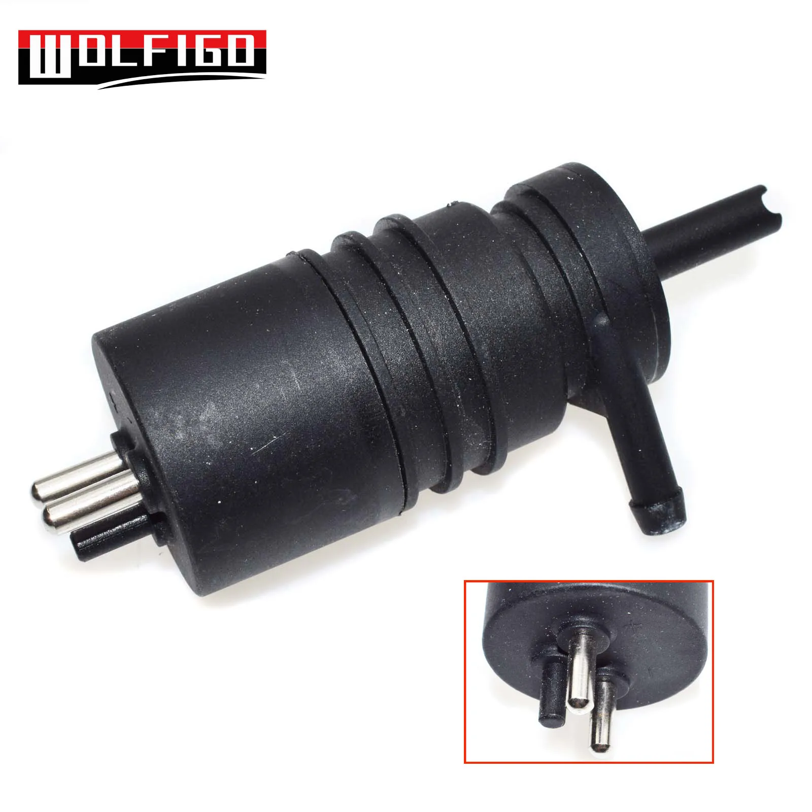WOLFIGO насос для мытья ветрового стекла Mercedes Benz W201 W123 W124 W126 W129 2028690021 1248690321 1248690421