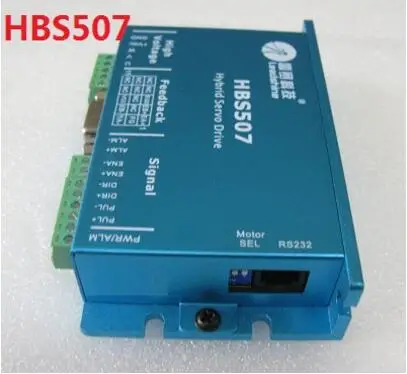 NEMA23 трехфазный двигатель с замкнутым контуром Гибридный Серводвигатель HBS507