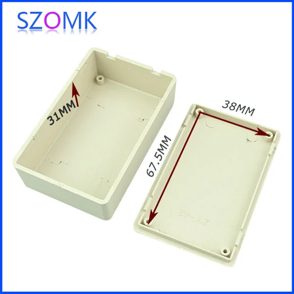 Abs корпус переключателя для платы pcb небольшие пластиковые ящики (5 шт.) 80*50*25 мм abs