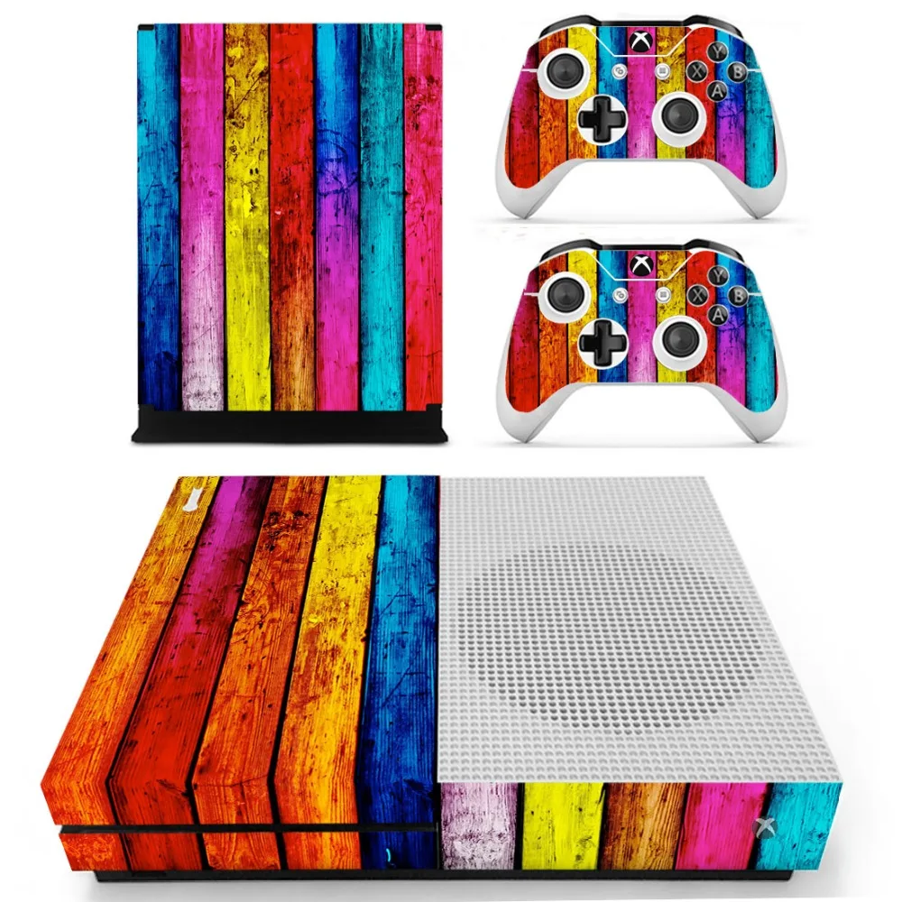 Наклейка для Xbox One S консоль и контроллеры для Xbox One тонкая наклейка s винил