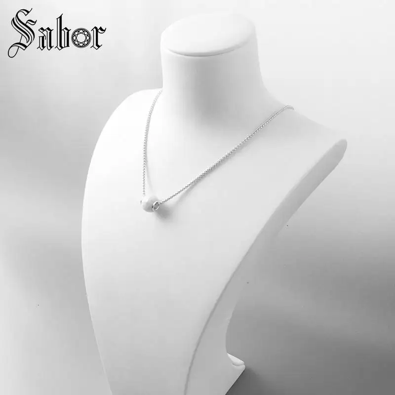 Мужские бусины сделай сам Новинка Серебряный цвет ювелирные изделия