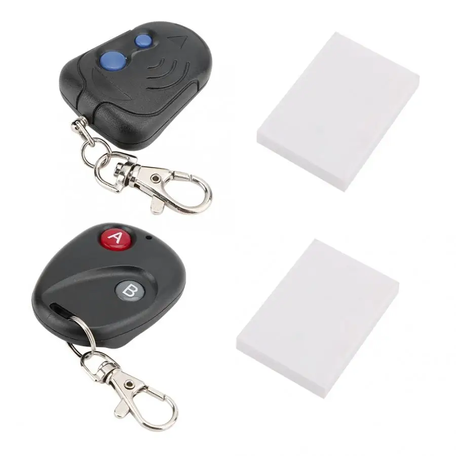 lm 12V 24V 433MHz Wireless Remote Control Switch Relay Module Two Channel 2-key RF Transmitter | Безопасность и защита