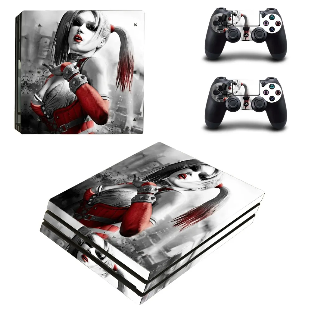 Наклейка на кожу Бэтмена и Супермена PS4 Pro Виниловая наклейка для консоли Sony