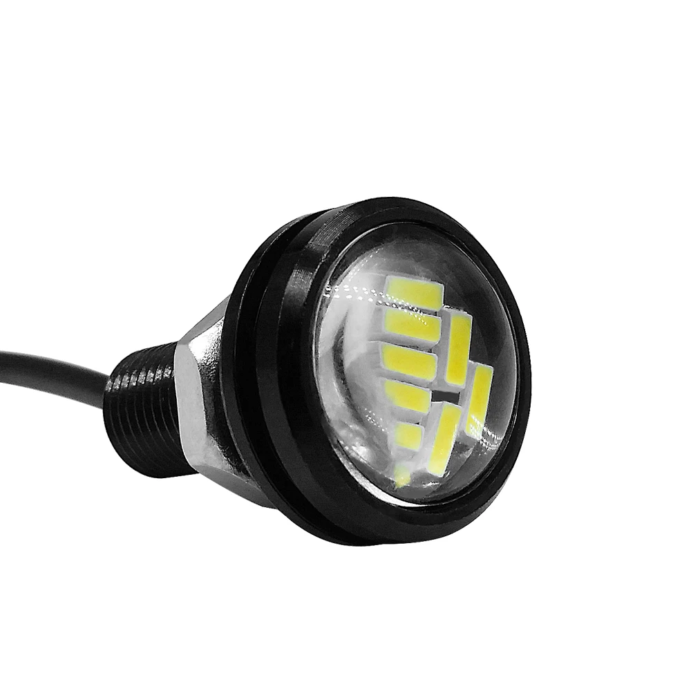 2 шт. 12V автомобильный светильник в сборе светодиодный 4014 Орлиный глаз день