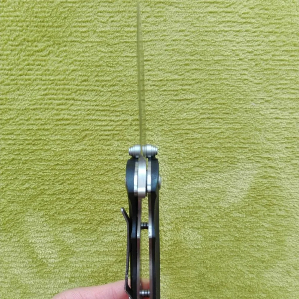 Ся нож D2 стальной тактический складной Белый G10 Ручка из высокоуглеродистой