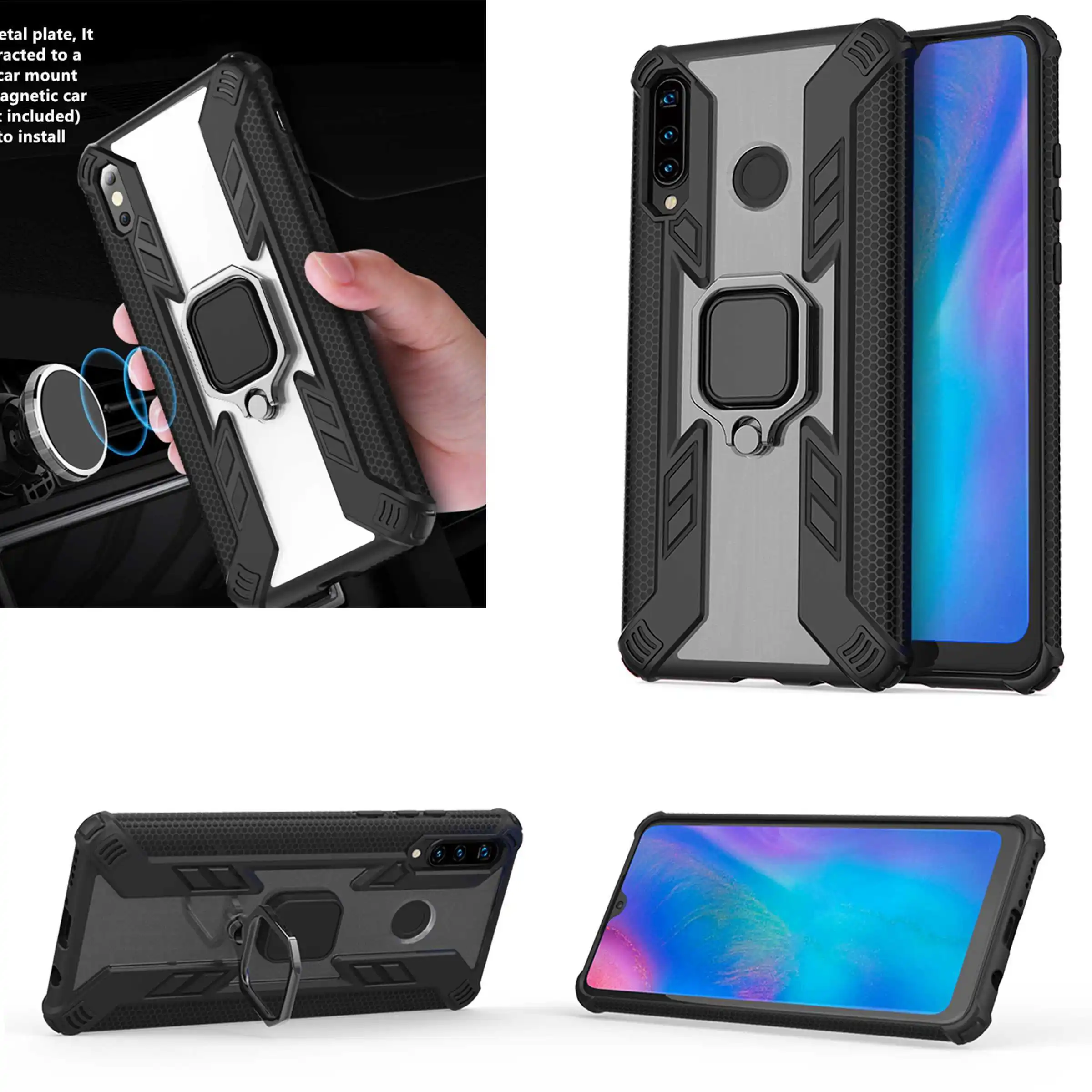 Роскошный мягкий бампер из ТПУ чехол для Huawei P30 Pro противоударный p30 lite с