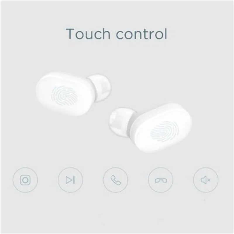 Беспроводные наушники Xiaomi AirDots Youth Edition TWS Bluetooth 5 0 с микрофоном и зарядным