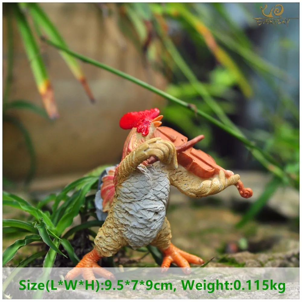Everyday Collection resin crafts statue fairy garden ornament desktop Easter decoration miniature rooster figurine chicken gift | Дом и сад