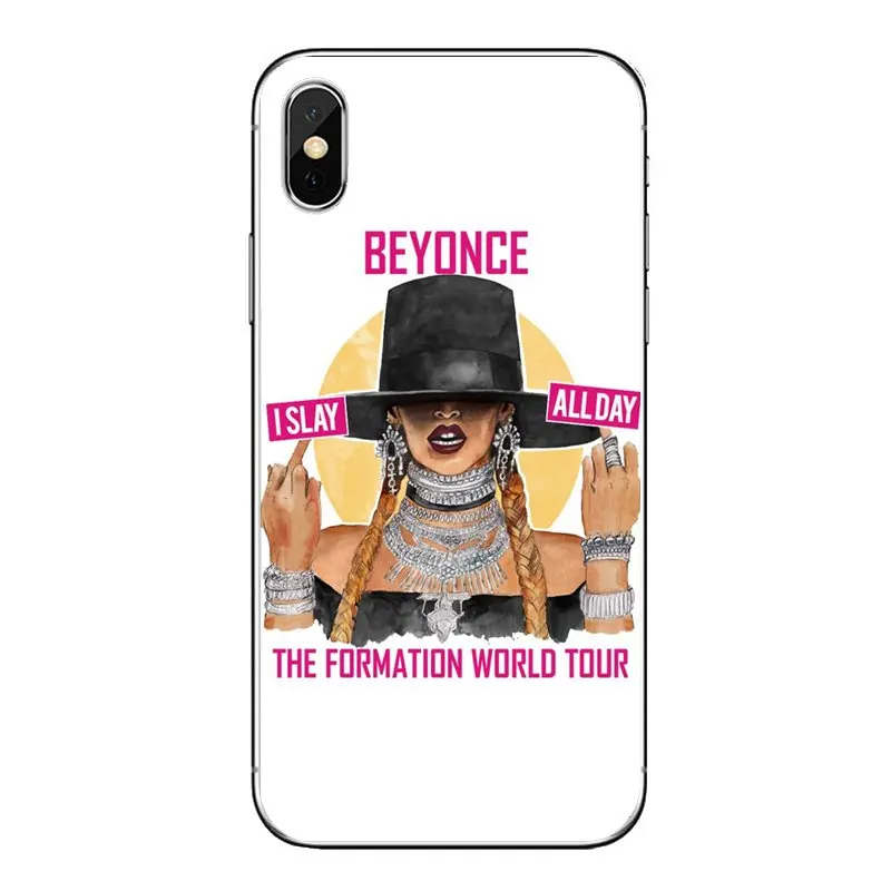 Прозрачные мягкие чехлы BEYONCE FORMATION I SLAY на весь день для Xiaomi Redmi 4X S2 3S Note 3 4 5 6 6A Por