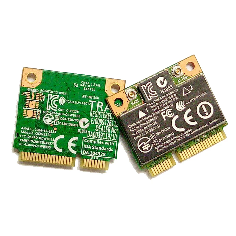 Atheros QCWB335 AR9565 802.11b/G/N Wi-Fi Bluetooth 4 0 Половина мини PCI-E беспроводная сетевая карта для Acer