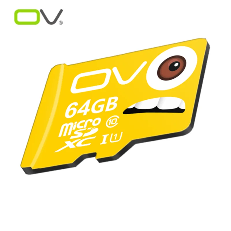 OV флэш карта памяти 16 ГБ 32 64 Гб 128 SDHC C10 80 м/с 100% Оригинальный оригинальный для