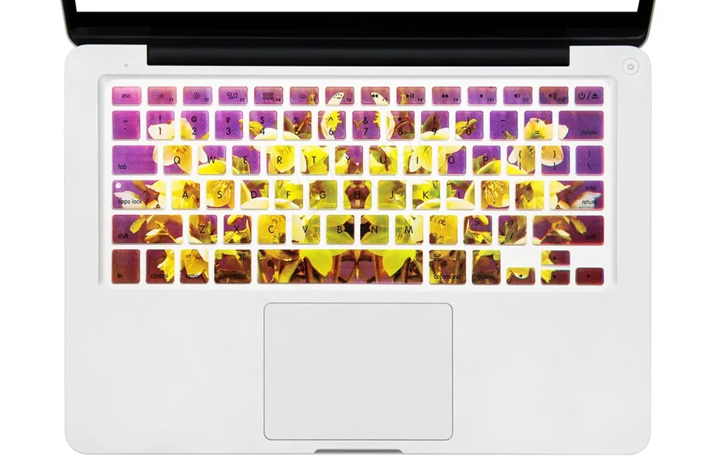 Защитная пленка для клавиатуры ноутбука силиконовая защитная всех Apple Macbook Pro Air
