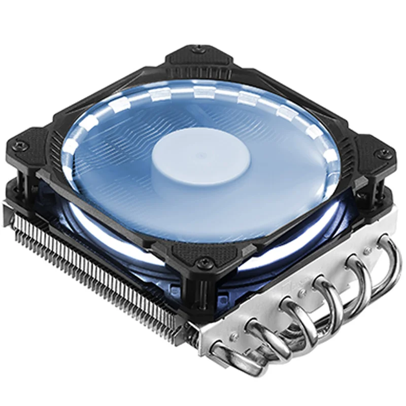 White JONSBO hp-625 6 тепловые трубы радиатор с медным покрытием никелевый пресс тип 2U сервер 1150 amd - Цвет лезвия: White