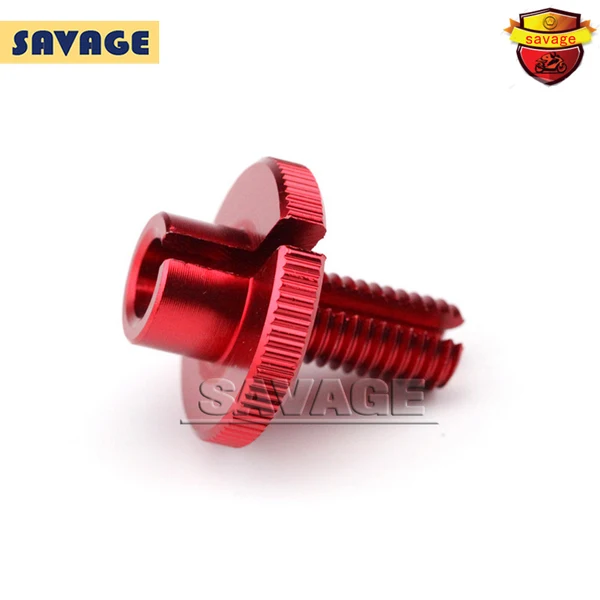 For YAMAHA MT09 Tracer FJ-09 MT07 2014-2015 Motorcycle Accessories CNC Billet Clutch Cable Wire Adjuster M10x1.5 Red/Blue | Автомобили и