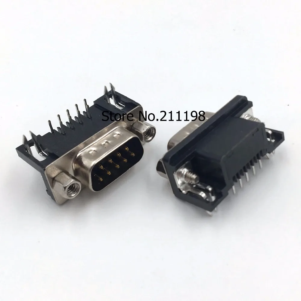 5 шт./лот горизонтальная головка Dr15 штекер Db15 штекер 15 Двойная игла серийный штекер