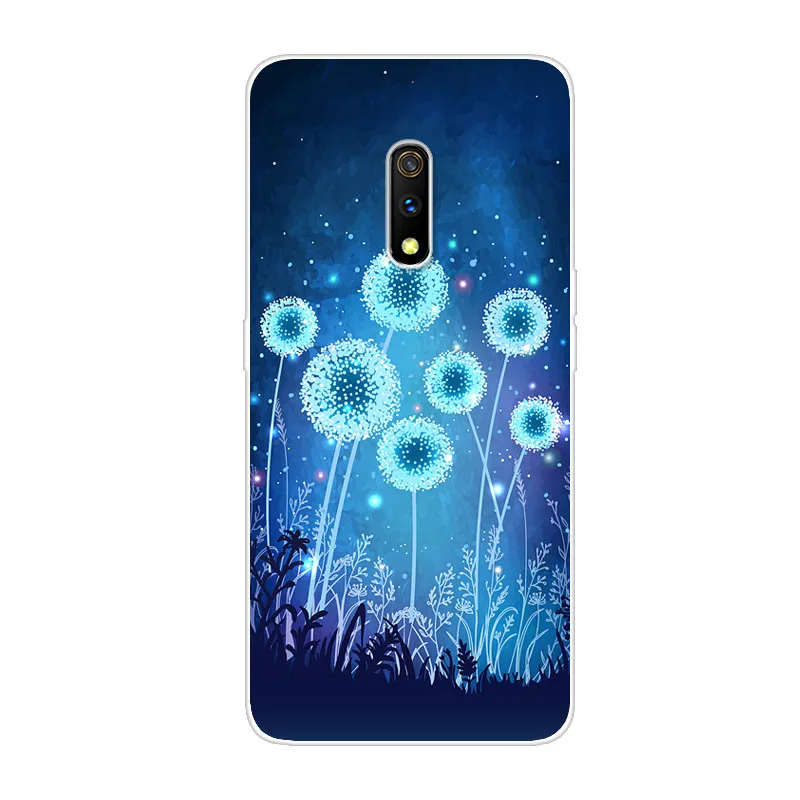 OPPO Realme X Case Soft Silicone Cartoon TPU Back Cover Phone RMX1901 Real me RealmeX Global | Мобильные телефоны и