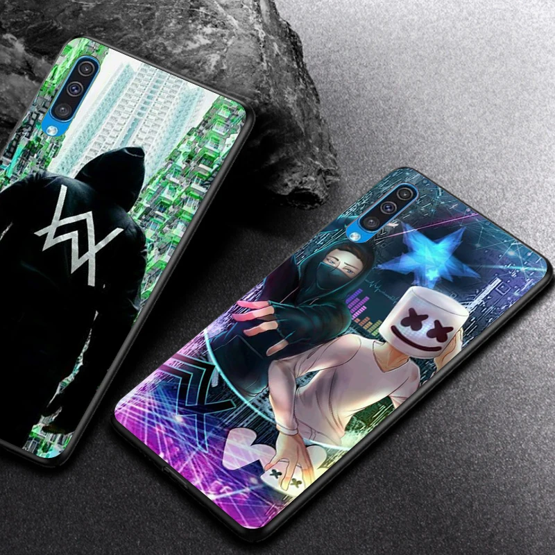 WEBBEDEPP Alan Walker DJ Мягкий ТПУ чехол для Samsung Galaxy S6 S7 Edge S8 S9 S10 Plus S10e | Мобильные телефоны и