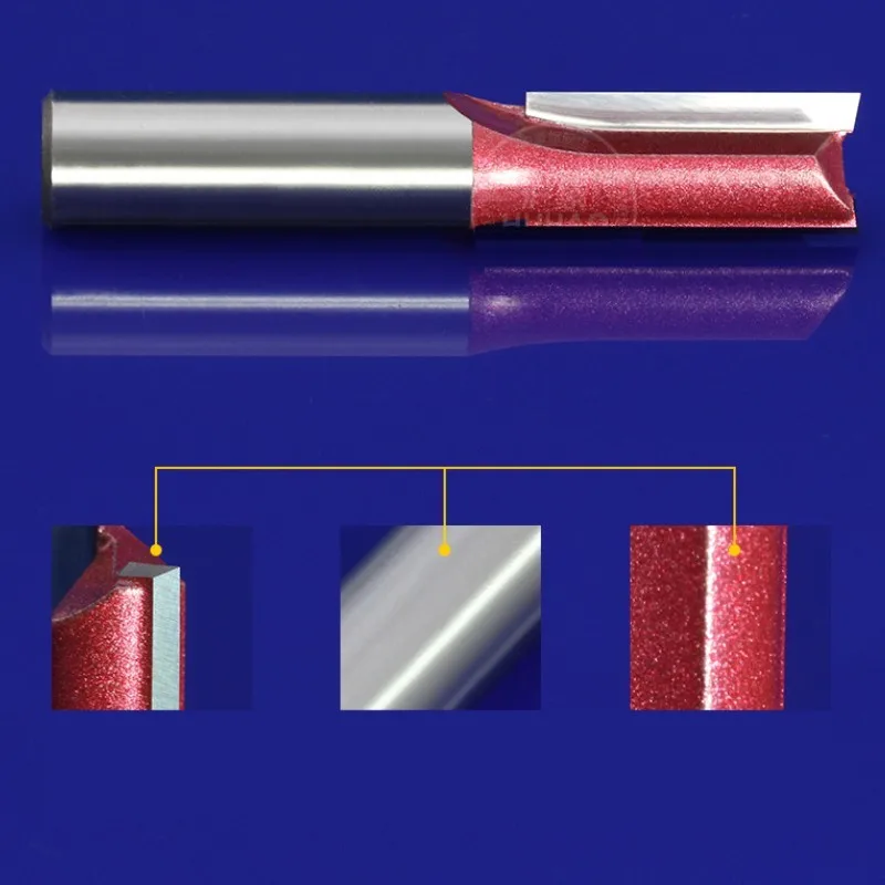5 шт. 12 7*12 мм ЧПУ деревообрабатывающие биты двойной прямой нож флейты для