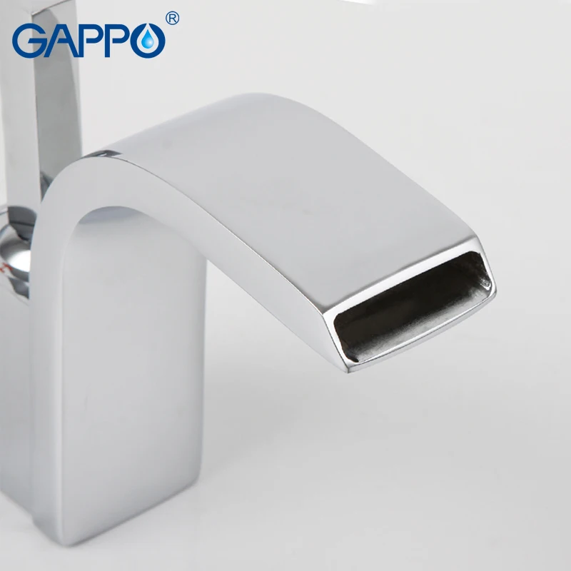GAPPO смеситель для раковины воды латунный водопад смесители ванной комнаты на