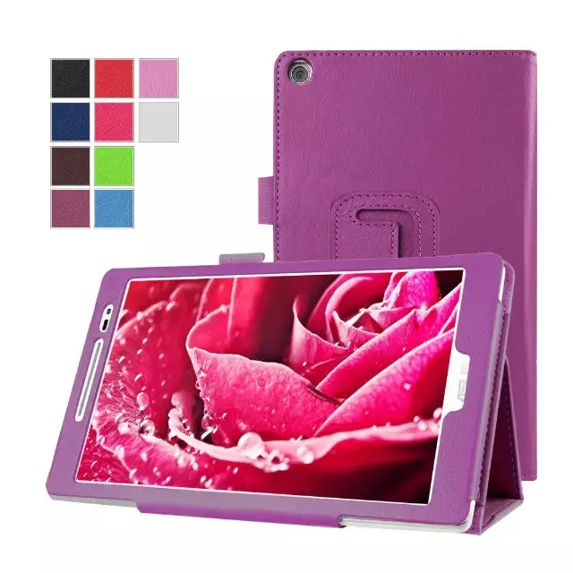 Мягкий чехол подставка из искусственной кожи для планшета Asus ZenPad 8 0 Z380C Z380 Z380KL