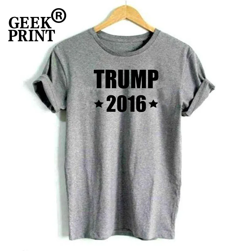 Trump 2016 Women Tops T-Shirt Election Political Republican Democrat President Lady Gifts Dropshipping | Женская одежда