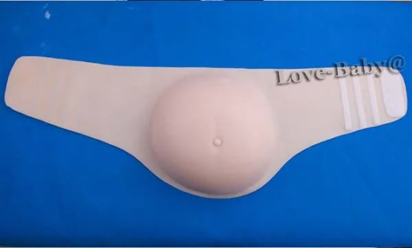 Поддельный силиконовый корсет для беременных большого размера 8 10 месяцев 3500