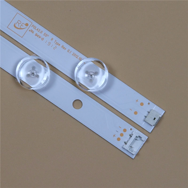 Светодиодные полосы для подсветки телевизора LG 55LN5708 55LN570R 55LN570S 55LN570U световые L R Kit