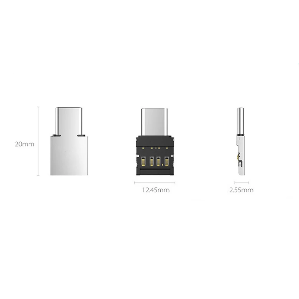 Адаптер Micro USB Type-C для зарядки Samsung S8 Plus Huawei Mate9 Xiaomi адаптер аксессуары телефона