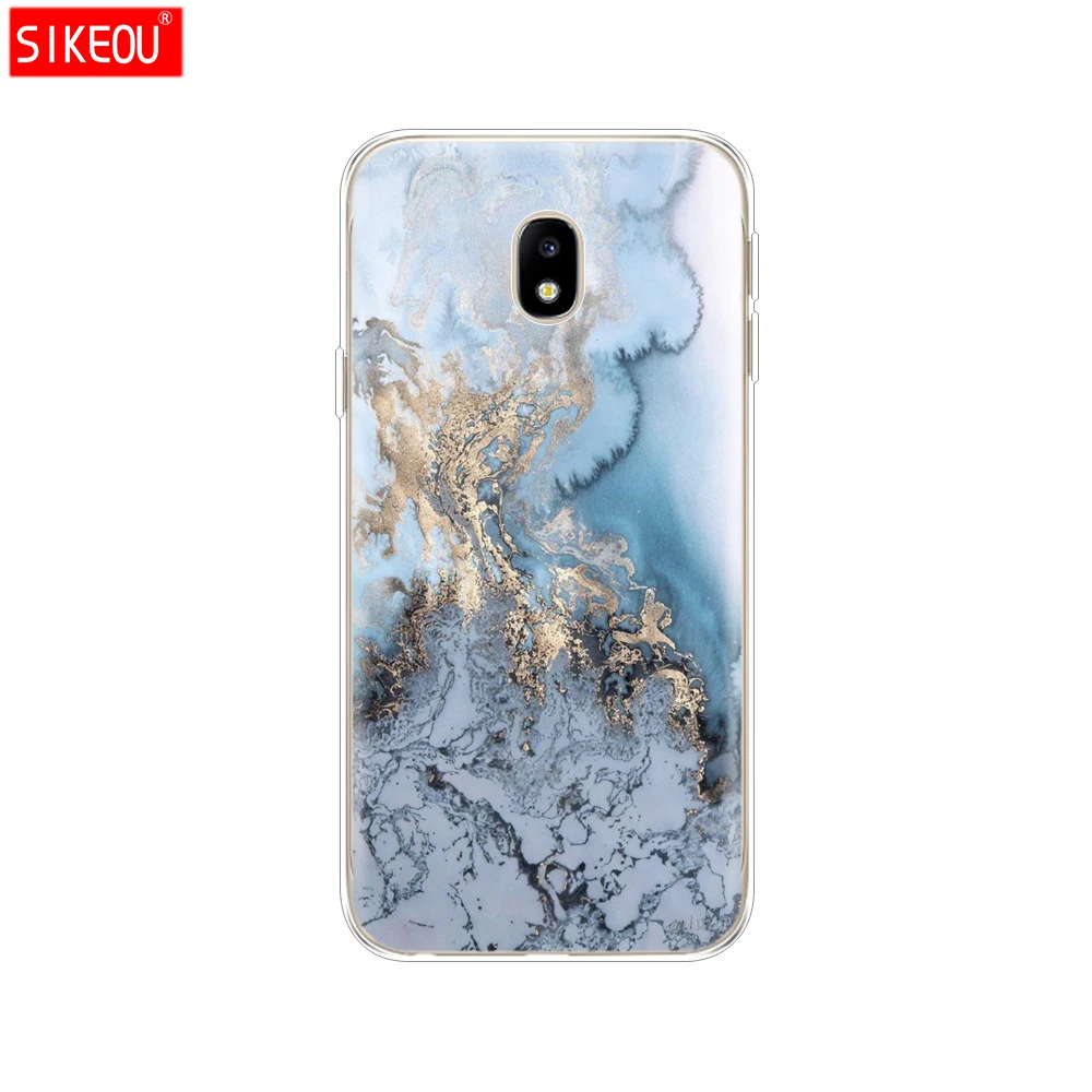12096 Phone Case For Samsung Galaxy J5 J530F J5 Pro Case Soft TPU Silicone shell Cover for Samsung J5 J530 cover flower - Цвет: 12096